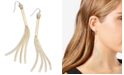 Alfani Gold-Tone Herringbone Chain Tassel Linear Drop Earrings